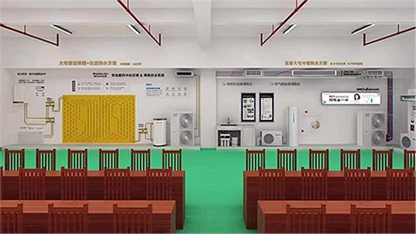 美觀大方安全家用空調管槽安裝方案